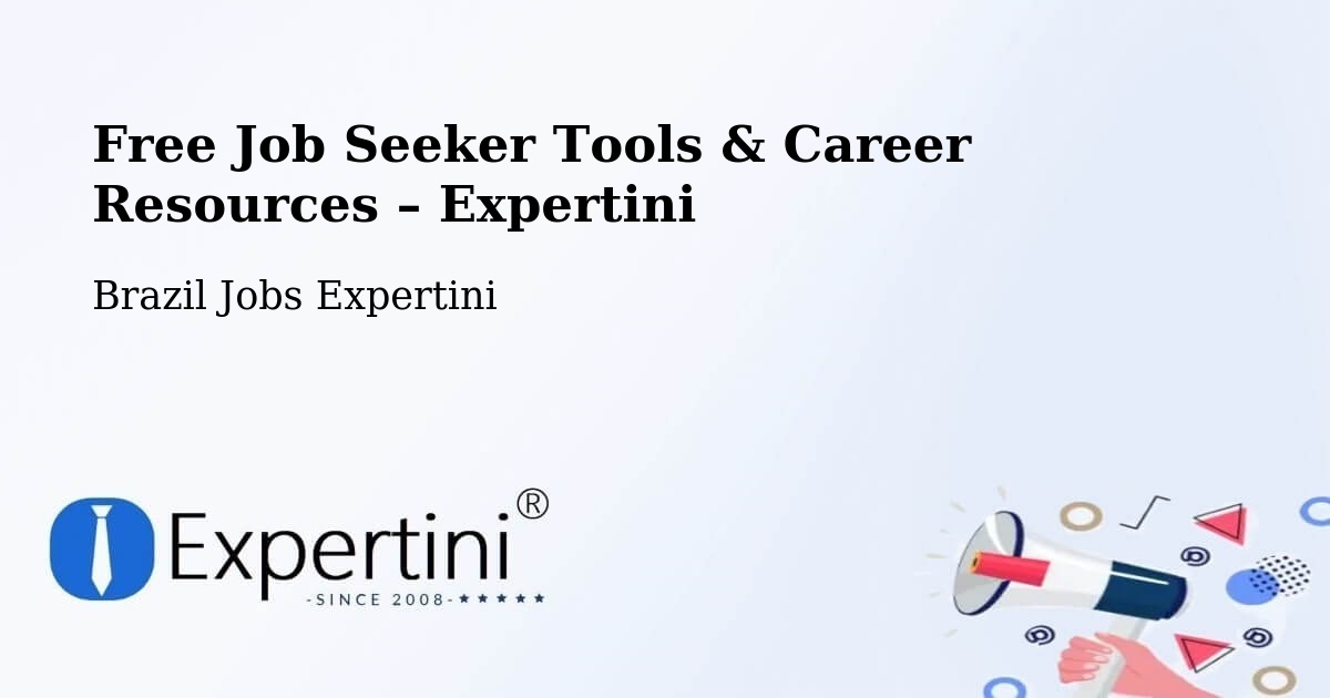 Free Job Seeker Tools & Career Resources – Piracicaba - Piracicaba, Brazil Jobs Expertini